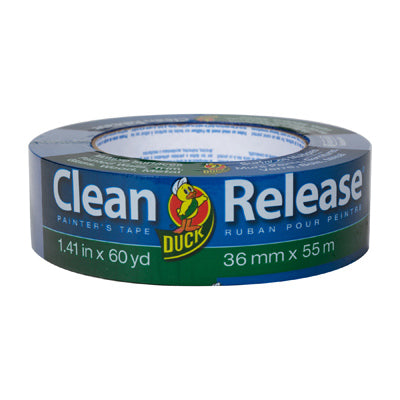 SHURTAPE TECHNOLOGIES LLC, Duck Clean Release 1.41 in. W X 60 yd L Blue Medium Strength Painter's Tape 1 pk