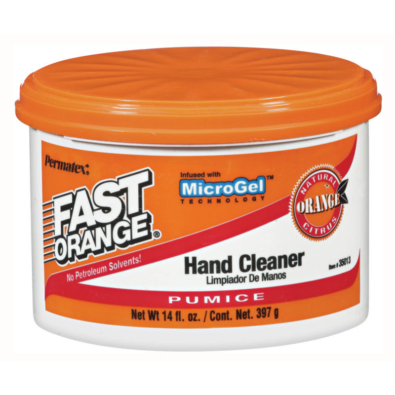 Permatex, Fast Orange Citrus Scent Pumice Hand Cleaner 14 oz