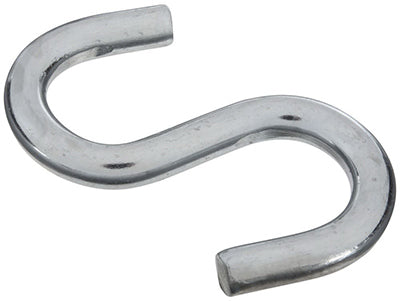 NATIONAL MFG SALES CO, National Hardware Zinc-Plated Silver Steel 3-1/2 in. L Heavy Open S-Hook 180 lb 1 pk