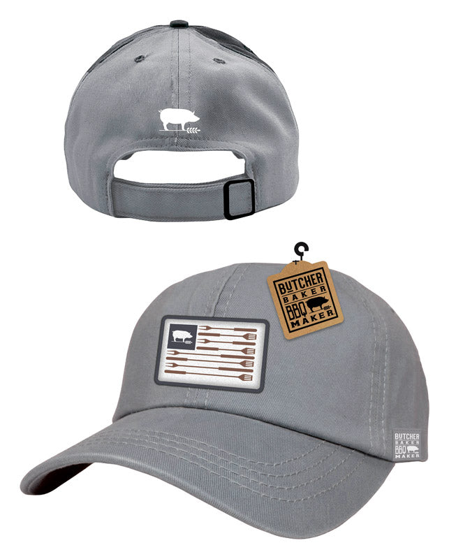 OPEN ROAD BRANDS LLC, Open Road Brands  Butcher Baker BBQ Maker  BBQ Flag  Cap  Cotton  1 pk (Pack of 6)