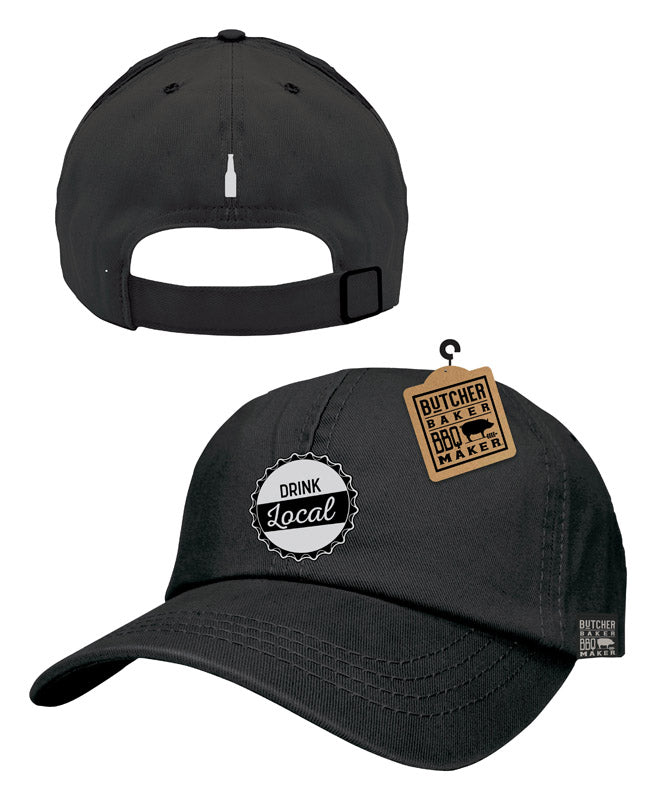 OPEN ROAD BRANDS LLC, Open Road Brands  Butcher Baker BBQ Maker  Drink Local  Cap  Cotton  1 pk (Pack of 6)