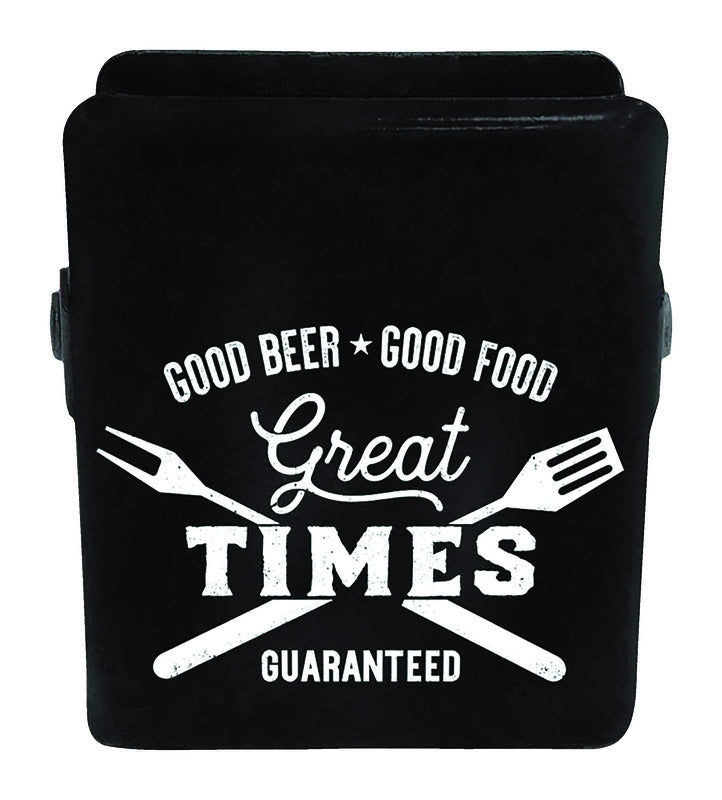 OPEN ROAD BRANDS LLC, Open Road Brands Butcher Baker BBQ Maker Good Beer Good Food Great Times Magnet Clip Metal (Pack of 4)