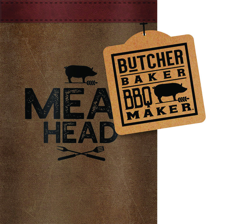 OPEN ROAD BRANDS LLC, Open Road Brands Butcher Baker BBQ Maker Meat Head Can cooler Canvas (Pack of 4)