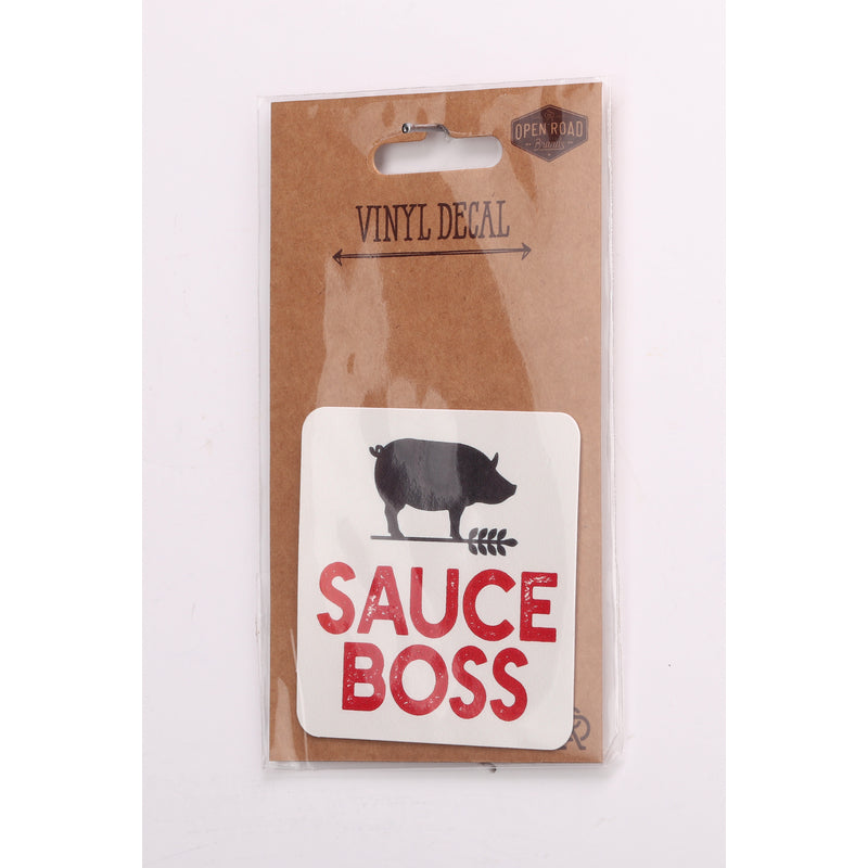 OPEN ROAD BRANDS LLC, Open Road Brands Sauce Boss Decal Vinyl (Pack of 4)