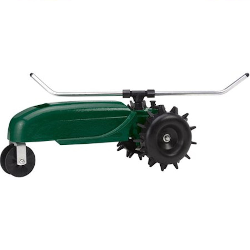 ORBIT IRRIGATION PRODUCTS INC, Orbit Cast Iron Wheeled Base Traveling Sprinkler 13500 sq ft 1 pk