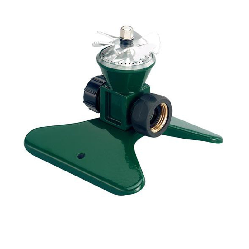 ORBIT IRRIGATION PRODUCTS INC, Orbit Cyclone II Zinc Non-Tipping Base Whirling Sprinkler 1250 sq ft 1 pk