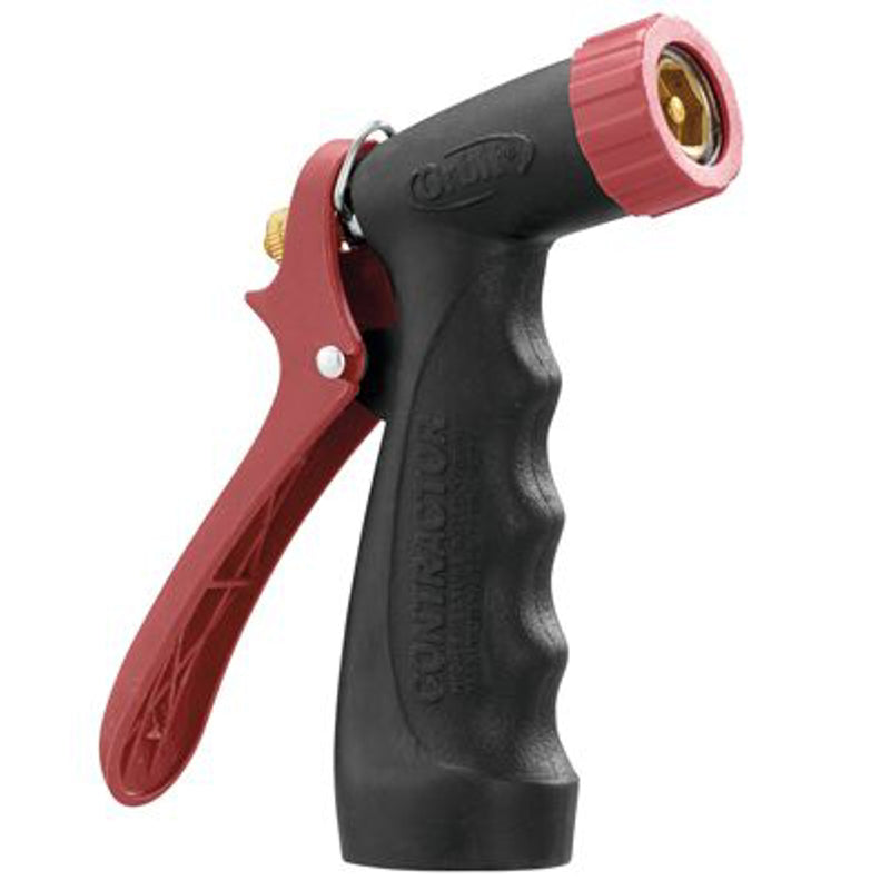 ORBIT IRRIGATION PRODUCTS INC, Orbit Metal Black/Red Contractor Threaded Tip Adjustable Pistol Grip Nozzle