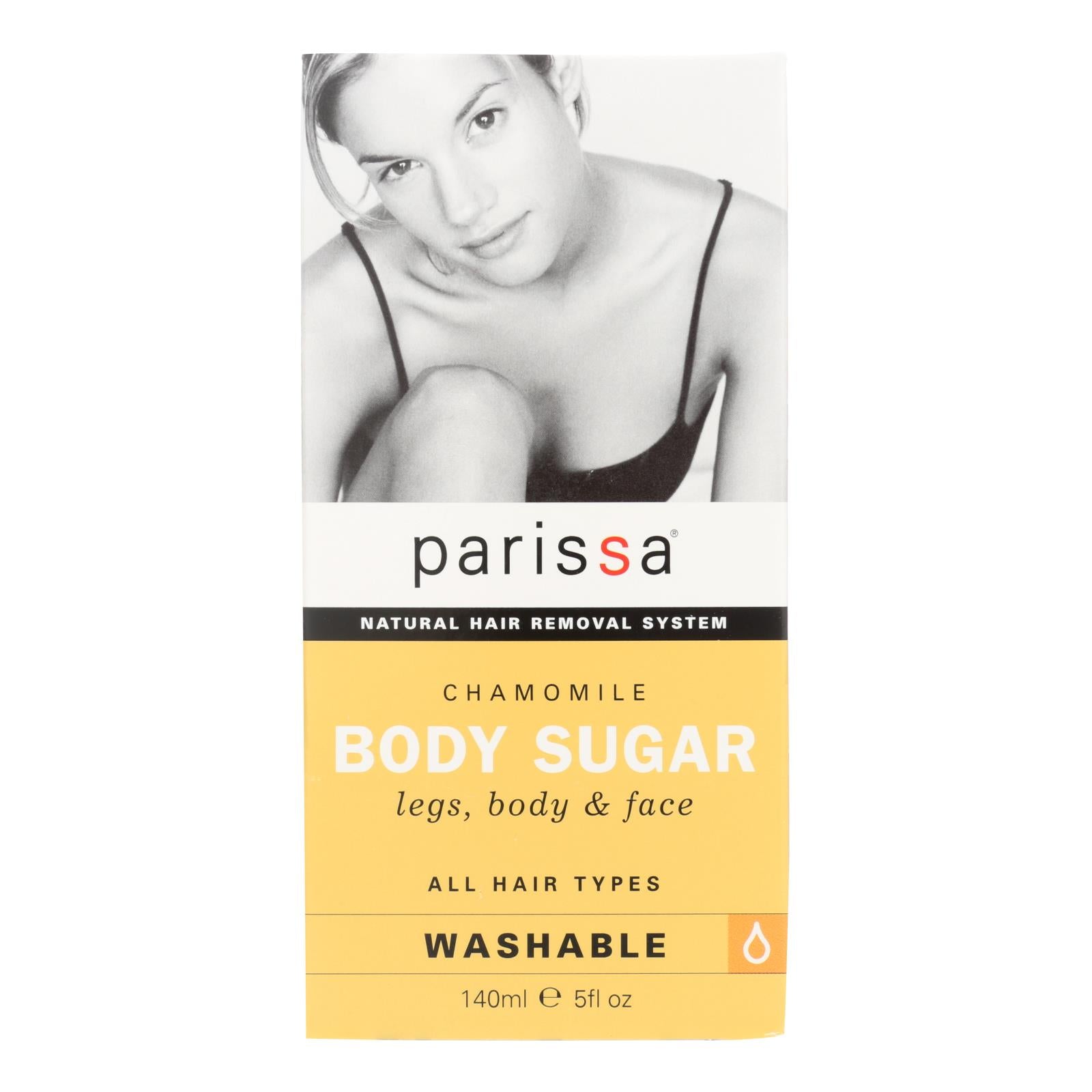 Parissa, Parissa Hair Remover Chamomile Body Sugar - 6 oz