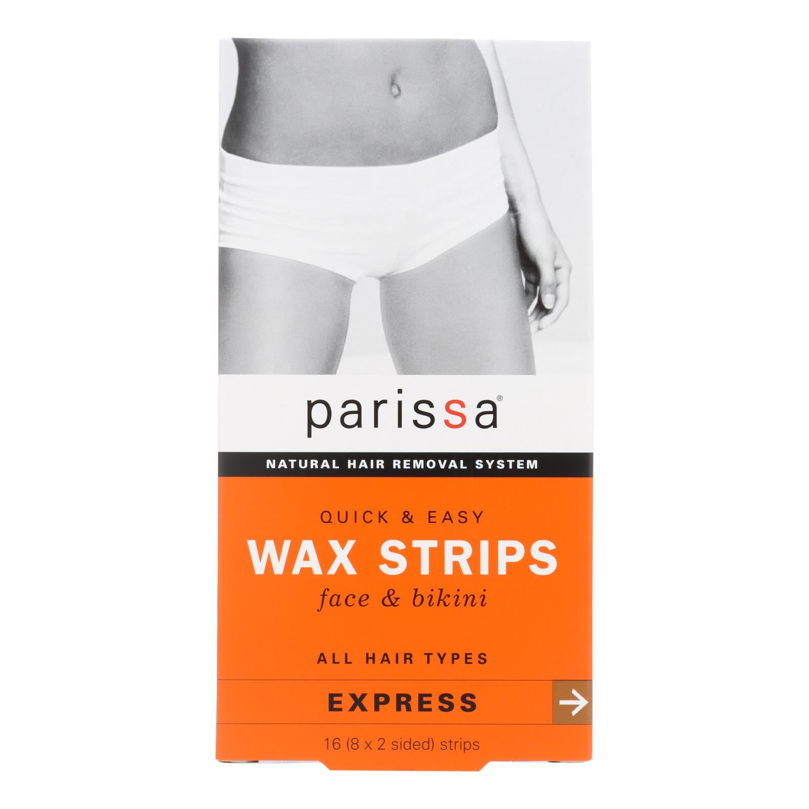 Parissa, Parissa Wax Strips Face And Bikini - 16 Strips