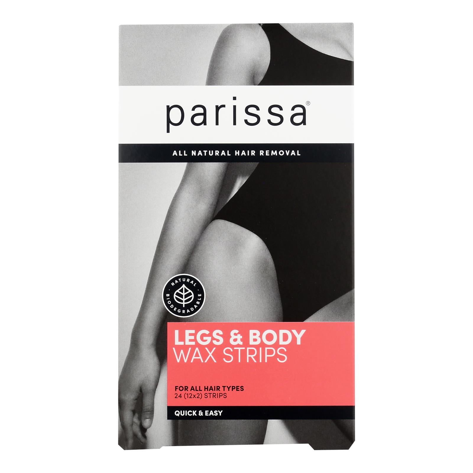 Parissa, Parissa - Wax Strips Qk/ezy Lg Body - 1 Each 1-24 CT