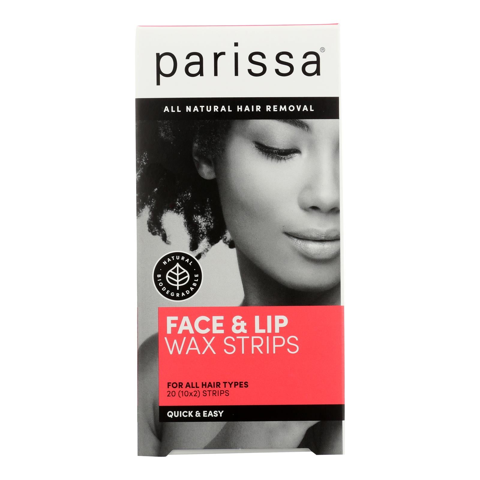 Parissa, Parissa - Wax Strp Quickezy Fce Lip - 1 Each 1-20 CT