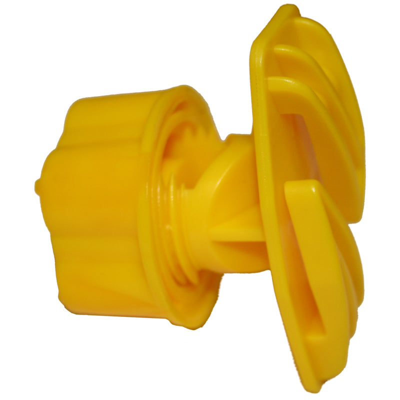 PARKER MCCRORY MFG CO, Parmak Rod Post Insulator Yellow