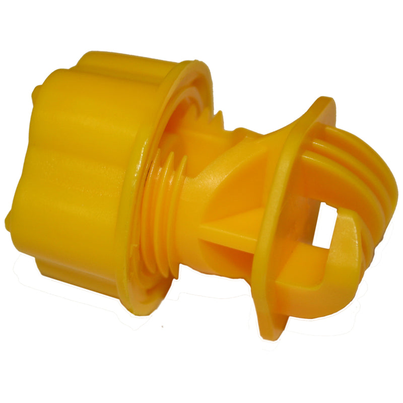 PARKER MCCRORY MFG CO, Parmak Rod Post Insulator Yellow