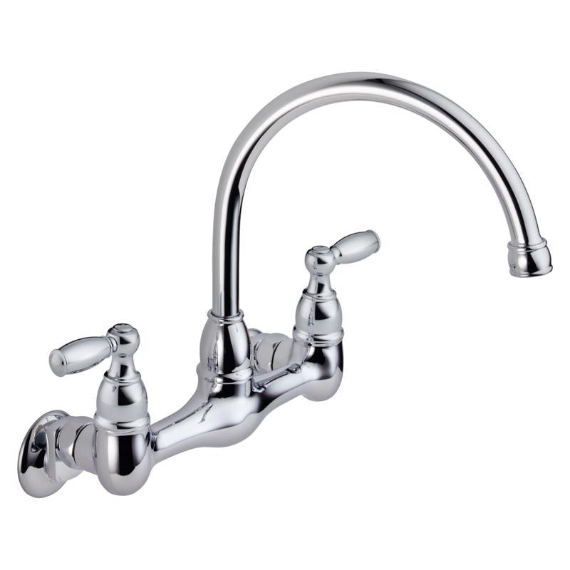 Peerless, Peerless Claymore™: Two Handle Wall Mounted Kitchen Faucet