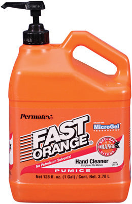 ITW GLOBAL BRANDS, Permatex Fast Orange Citrus Scent Hand Cleaner 128 oz